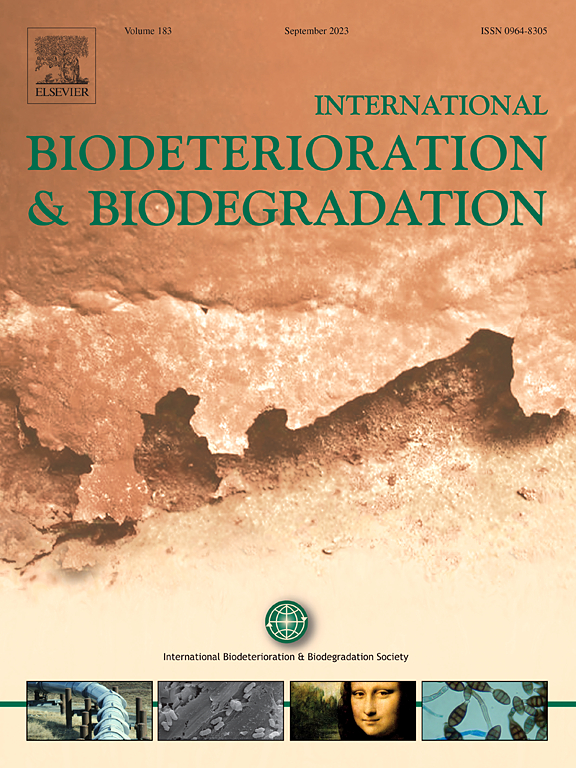 Go to journal home page - International Biodeterioration & Biodegradation